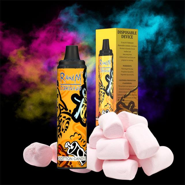 RandM Tornado 6000 Airflow Control Vape Pod Gerät 1St 04LD279 - Tornado Vape Preis roter Apfel Zitrone