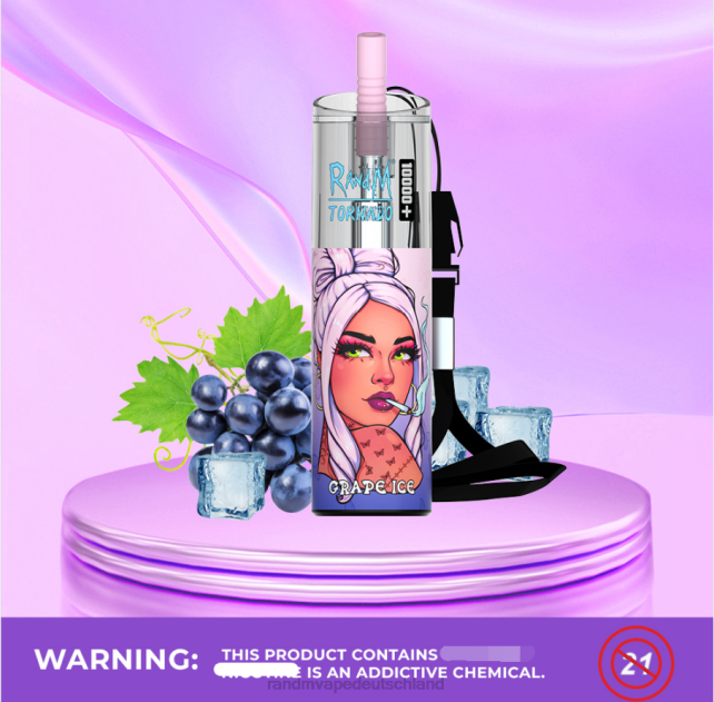 RandM Tornado 10000 plus Airflow-Control-Vape-Gerät 1 Stk 04LD78 - RandM Vape Kaufen Deutschland gemischte Beeren