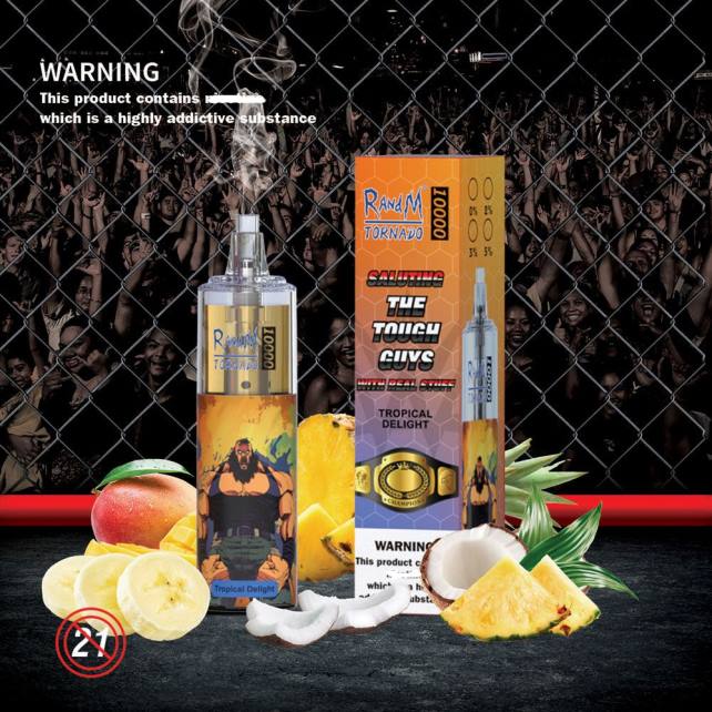 RandM Tornado 10000 Airflow Control Vape-Gerät 1St 04LD108 - RandM Vape Kaufen Deutschland Erdbeerwassermelone