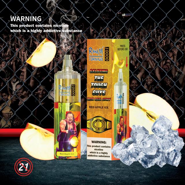 RandM Tornado 10000 Airflow Control Vape-Gerät 1St 04LD110 - RandM Tornado Deutschland Minze Menthol